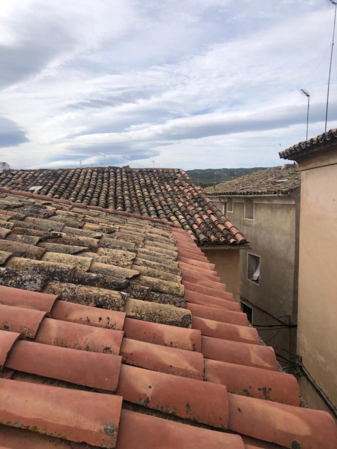 Piso dentro de una casa rural Fitero Exterior foto